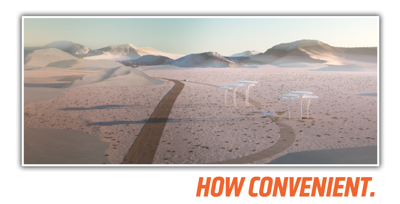 Illustration for article titled Michelin Previews Future 3D-Printed Tire Concept For A Lonely Dystopian Future